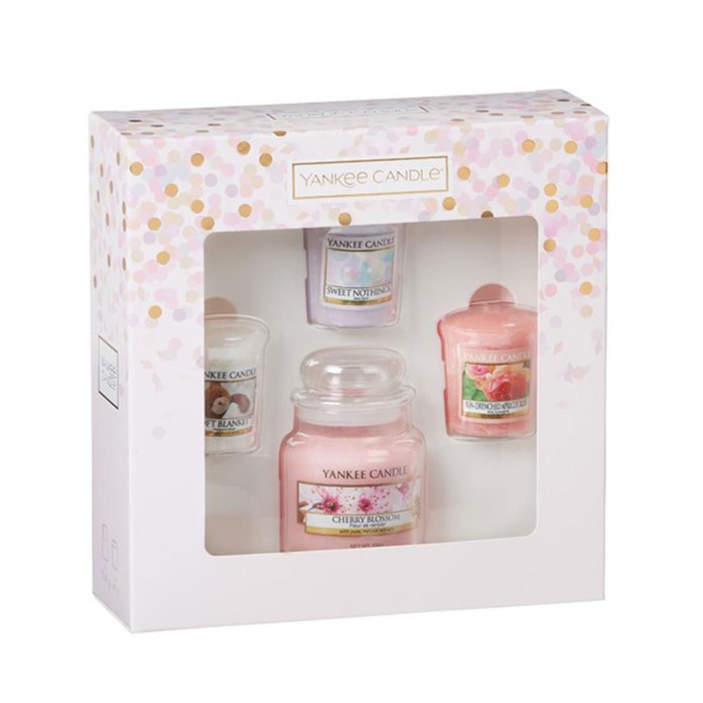 Yankee Candle 3 Votive Candles & Small Jar Gift Set Extra Image 1
